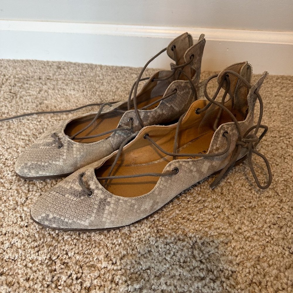 Strappy Ballet Flats